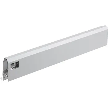 Nábytkové kování Hettich ArciTech bok zásuvky, 94 mm / 500 mm, stříbrný, pravý