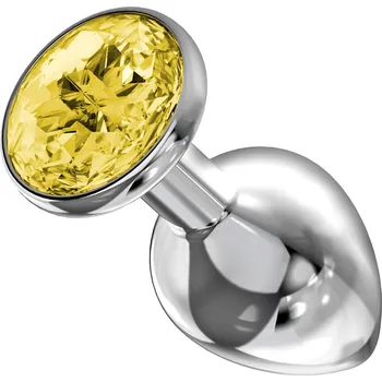 Ocelový anální kolík se šperkem Lola Diamond small