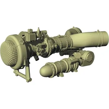 Plastikový model LF model 1/72 Nimbus turboshaft engine (3D-Printed)