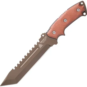 lovecký nůž Tops Steel Eagle Delta Class Tanto Midnight Bronze