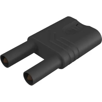 Příslušenství k měřicímu přístroji SKS Hirschmann KST S WS sw bezpečnostní zkratovací můstek černá Ø pin: 4 mm 1 ks