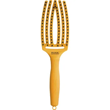 kartáč na vlasy Olivia Garden Fingerbrush Medium On The Road Again Yellow Sunshine kartáč na vlasy