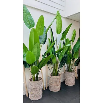 umělá květina Strelizia- umělá velká rostlina