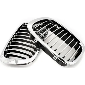 Tuning Maska chladiče BMW 3 E46 simple chrom