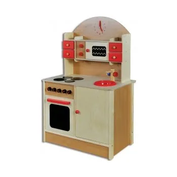 Dřevěná hračka Dřevěná kuchyňka D266 borovice masiv