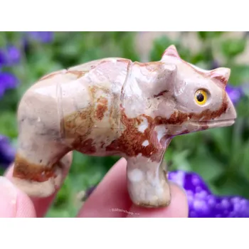 Přírodní kámen Dinosaurus z mramoru 48g