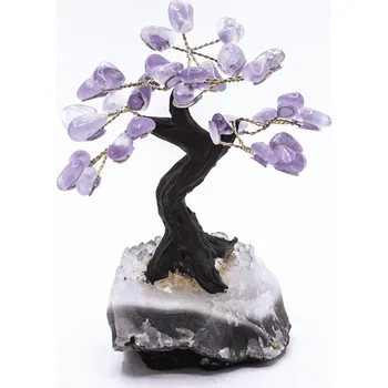 Přírodní kámen Milujeme Kameny Ametyst - Stromeček štěstí ASS15 429580