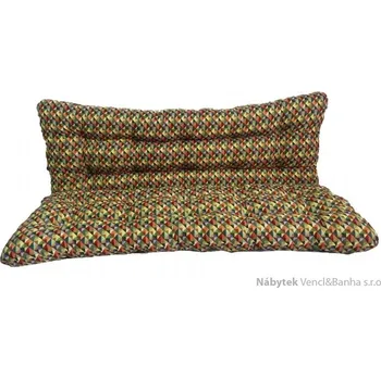Podsedák polstr na houpačku 180 cm barevná mozaika, polstry na zahradní nábytek lkv