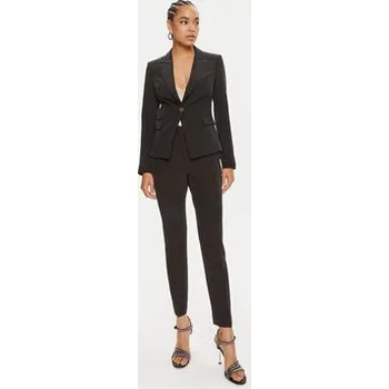 Dámské kalhoty Liu Jo Kalhoty z materiálu CA4201 T2200 Černá Regular Fit 42