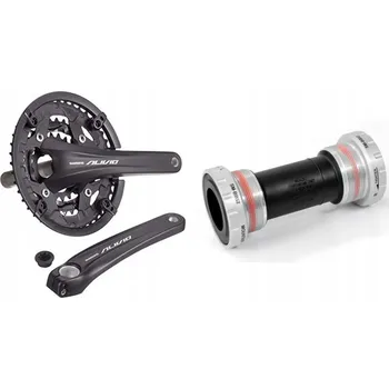Klika na kolo Shimano Alivio FC-T4060 175mm 48x36x26, kliky 9kolo + středové složení BSA