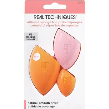Kosmetický štětec Real-Techniques Houbicky Sponge-SetsUltimate Brush Set Miracle Complexion Sponge + Mini Powder 1 Stk. (309,00 Kč / 1 ks.)