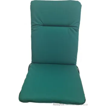 Podsedák Podsedák na zahradní židli, polstry na zahradní nábytek zelený standart 120x50x6 cm lkv