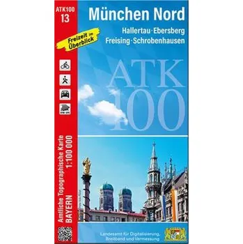 ATK100-13 München Nord (Amtliche Topographische Karte 1:100000) - Landesamt für Denkmalpflege Hessen