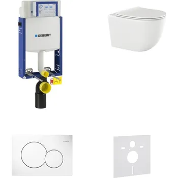 AKČNÍ SET 5v1 Geberit Kombifix ECO 110.302.00.5 + WC mísa INVENA TINOS