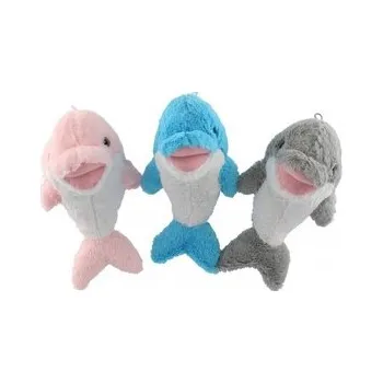 plyšák Delfín plyš 30cm 3 barvy v sáčku 0+