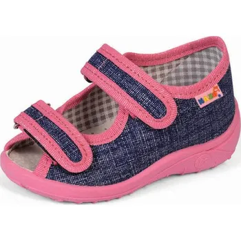 Dívčí obuv NAZO PPHU Domácí obuv, papučky-přezůvky 010CD Velikost: 21