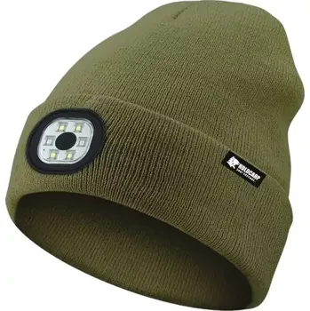 Čepice Zimní čepice HOLDCARP LED Light Beanie zelená