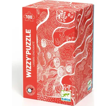 Hračka Efektní puzzle - začarovaný strom - 100 ks