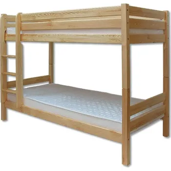 Dětská postel Masivní dřevěná postel zvýšená DN136 borovice masiv 80x200 cm