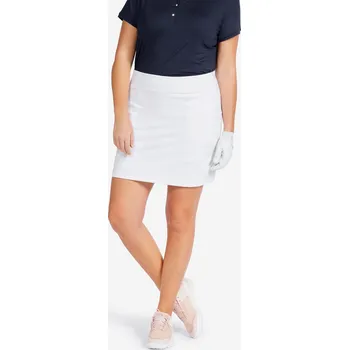 Dámská sukně INESIS Dámská golfová sukně s kraťasy WW500 36 BÍLÁ