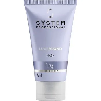 Vlasová regenerace System-Professional-Lipid-Code Fibra LuxeblondMaska 75 ml (5&nbsp;680,00 Kč / 1 l)