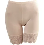 PeSaiL Dámské kalhotky s nohavičkou krajka - Ouno Barva: Béžová, Velikost: XL