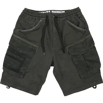 YAKUZA kraťasy YPS 3455 CARGO dark olive - M