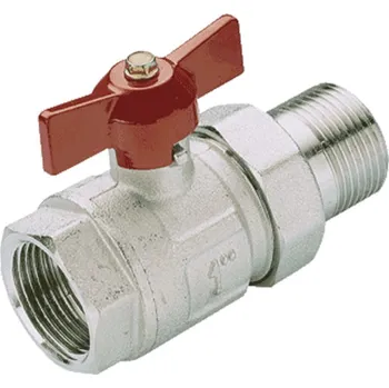 Ventil Kohout kulový Wavin K1 nerezový 1˝ (pár)