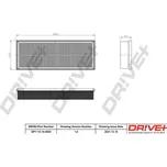 Vzduchový filtr Dr!ve+ DP1110.10.0502