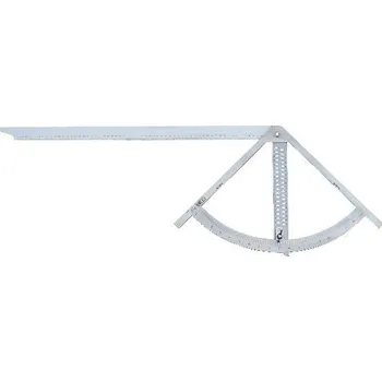 Úhloměr Hedue Měřící úhelník Alfa Mini 350x700mm