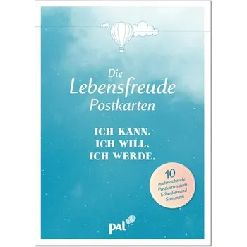 Osobní rozvoj Die Lebensfreude-Postkarten. Ich kann. Ich will. Ich werde. - Wolf, Doris