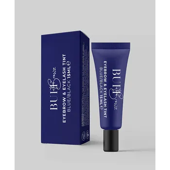 Barva na řasy a obočí Buff Browz - Brow & Lash barva, Blue Black 15ml