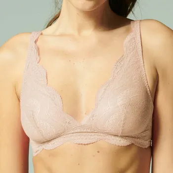 Podprsenka Simone Pérèle - Karma podprsenka triangle bez kostic nevyztužená peau rosée 2 12V250