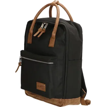 Školní batoh Enrico Benetti Santiago Notebook Backpack 17 l Black