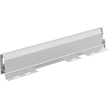 Nábytkové kování Hettich ArciTech bok zásuvky 94 mm / 500 mm, stříbrný, levý