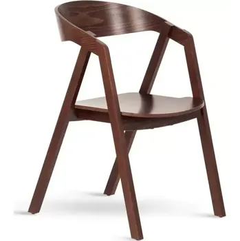 Jídelní židle Křesílko GURU buk masiv - tmavě hnědé moření - SLEVA 3% s kodem radost25