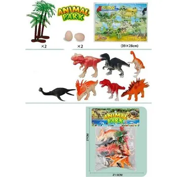 Figurka Dinozaury z matą 12 elementów
