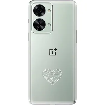 Telefonní příslušenství Odolné silikonové pouzdro iSaprio - čiré - Digital Love - OnePlus Nord 2T 5G