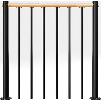 Zábradlí horní rovné Minka Spiral Wood Dodatečné zábradlí rovné-galerie - délka 1 běžný metr