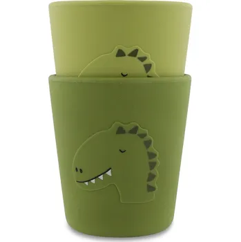 Dětský silikonový hrnek 2 ks Mr. Dino