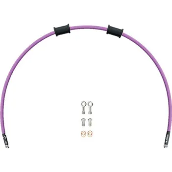 Spojkové vedení Hadice spojky Venhill POWERHOSEPLUS KAW-11010CS-PU (1 hadice v sadě) Purple hoses, stainless fittings