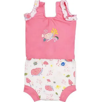 Kojenecké plavky Splash About Plavky Happy Nappy kostýmek - Forest Walk Vel. XXL (2-3 r)