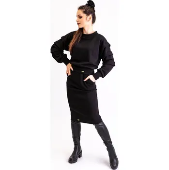 Černý teplákový komplet VSB ELIZABETH, VELIKOST L/XL