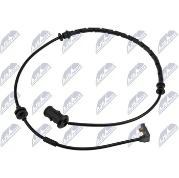 Brzdová destička Výstražný kontakt, opotřebení obložení NTY HCZ-PL-000