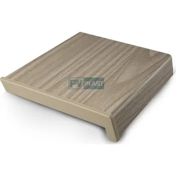 Parapet Pvplast vnitřní plastový parapet skandinávský dub š. 400 mm