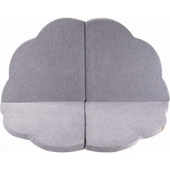 Hrací deka Pěnová hrací podložka mráček: světle šedá