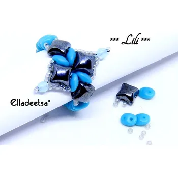 Dětské navlékací korálky Prstýnek Lili č.1370 - stavebnice