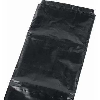 Krycí plachta Zakrývací folie, plachta černá Kreator KRT664002 - 6x6m, tloušťka 0.1mm