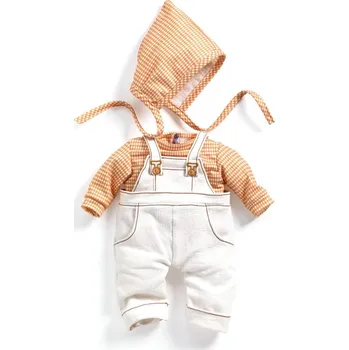 Hračka pro nejmenší Baby Pomea - laclové kalhotky a tričko s čepičkou pro panenky