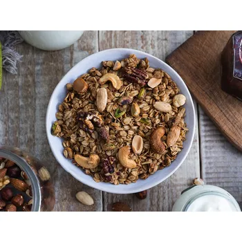 Ořechová granola Gramáž: 90 g